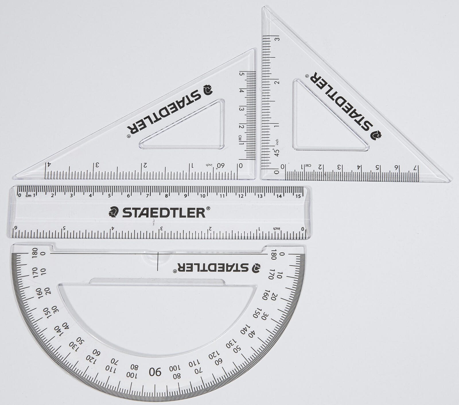 STAEDTLER Lineal-Set Kunststoff