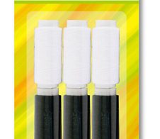 TSI Nähgarn-Set, 0,80 mm x 150 m schwarz/weiß
