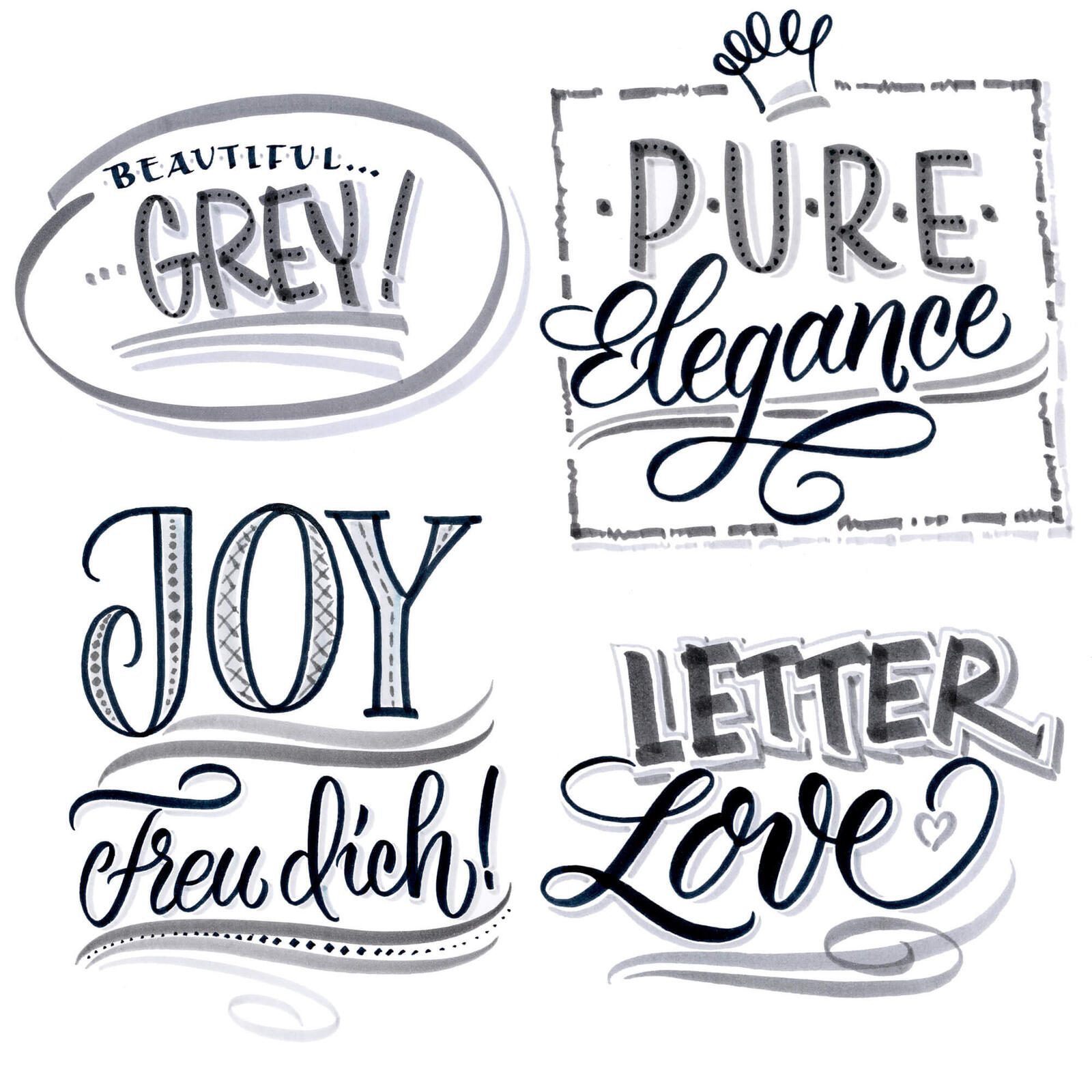 ONLINE® Brush-Pens Mehrfarbig 2.0 mm