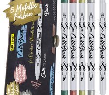 ONLINE® Brush-Pens Mehrfarbig 2.0 mm
