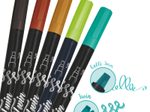 ONLINE® Brush-Pens Mehrfarbig 3.0 mm