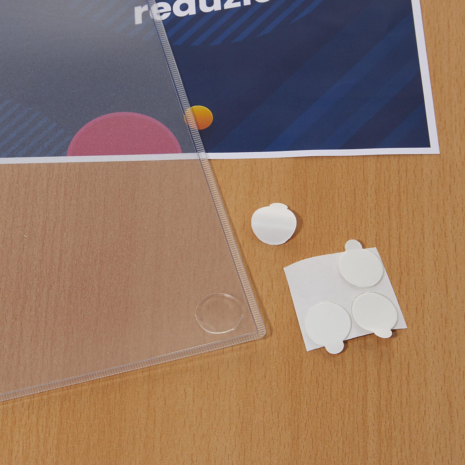 DURABLE Dokumentenhüllen selbstklebend A4 transparent