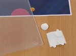 DURABLE Dokumentenhüllen selbstklebend A4 transparent