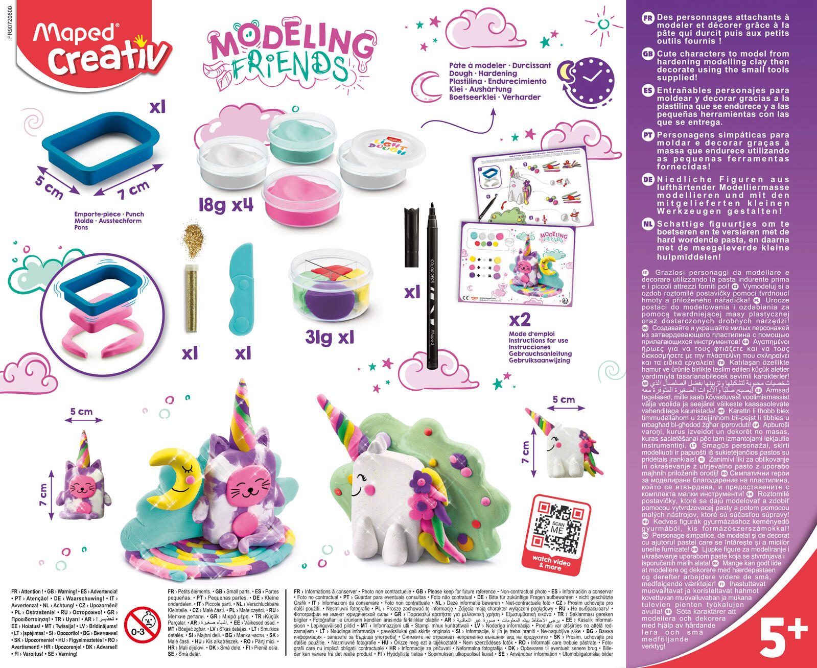 Maped Modellier-Set Magic13tlg