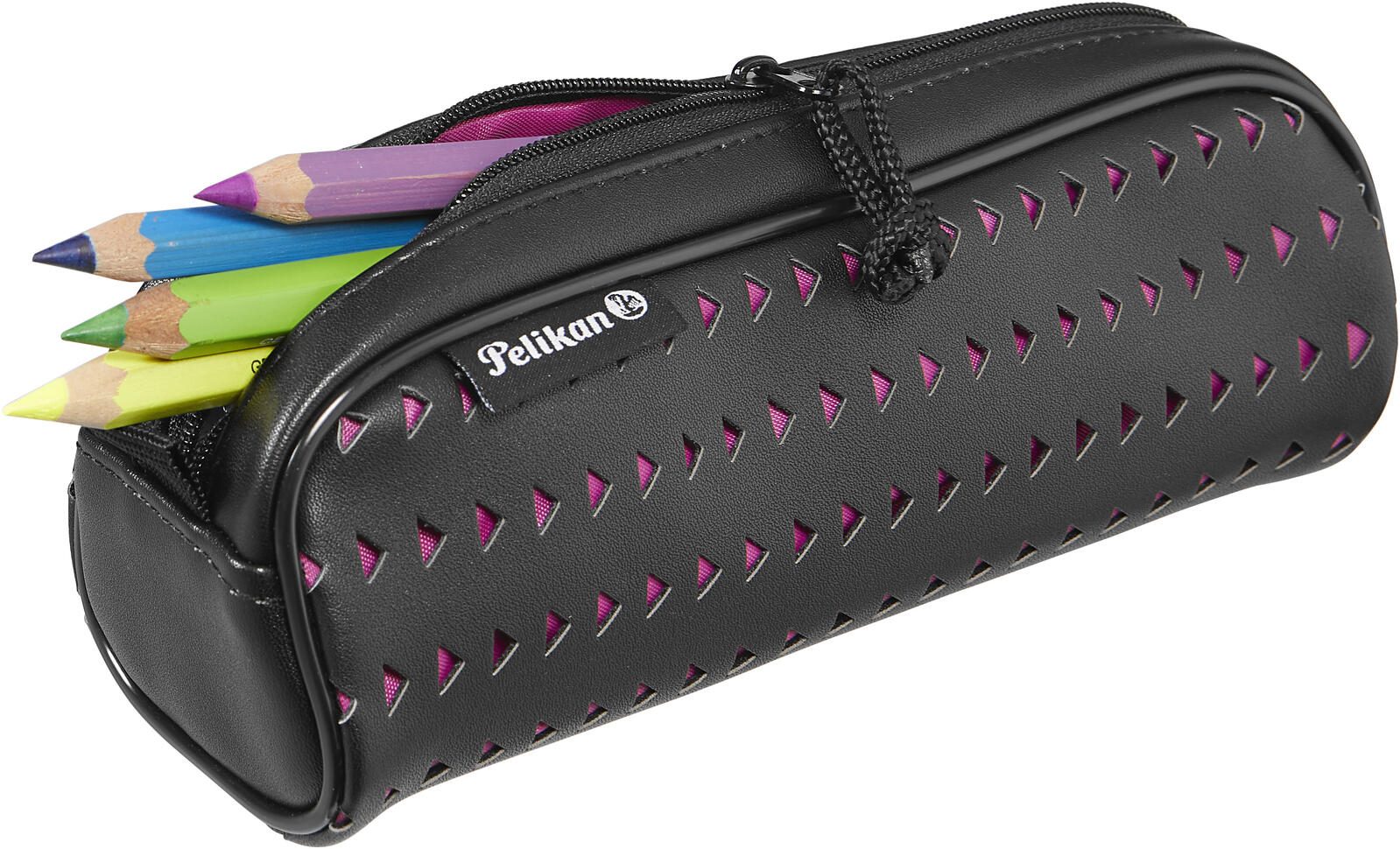 Pelikan Schlampermäppchen schwarz /pink