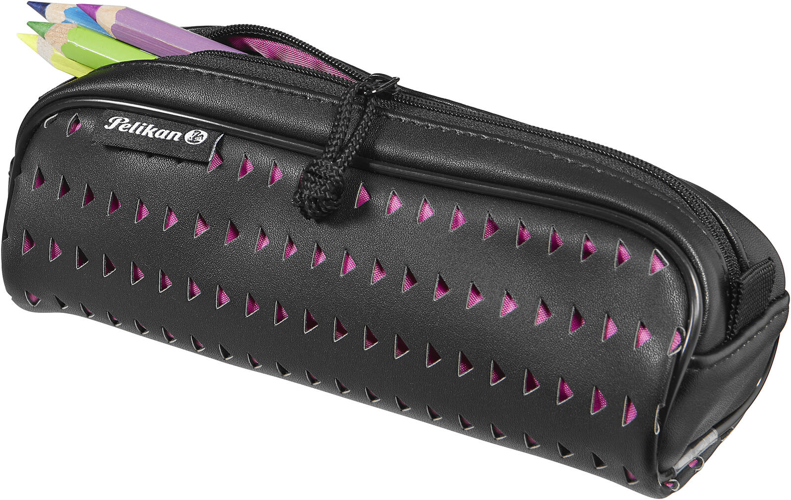 Pelikan Schlampermäppchen schwarz /pink