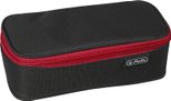 herlitz Schlampermäppchen schwarz/rot