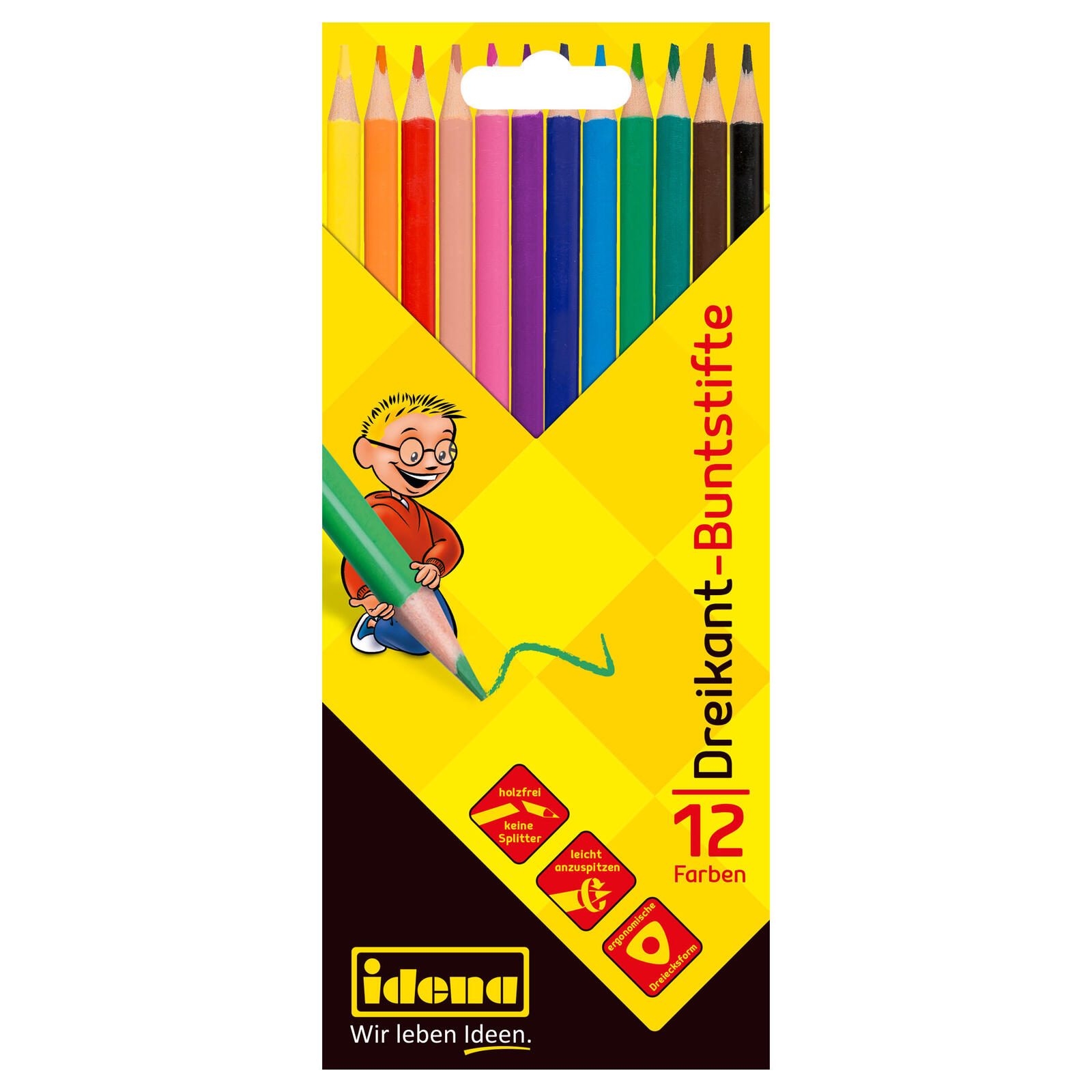 Idena Schlampermäppchen befüllt türkis