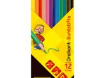 Idena Schlampermäppchen befüllt türkis