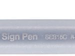 Pentel Brush-Pen Grau
