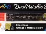 Pentel Brush-Pen Orange 0.2 mm