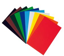 folia Buntpapier gummiert 80 g/m²
