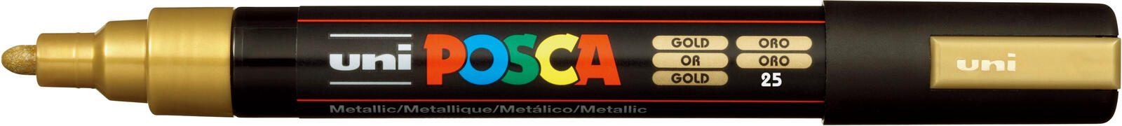 uni-ball POSCA PC-5M Acrylstift 0.9 - 1.3 Gold