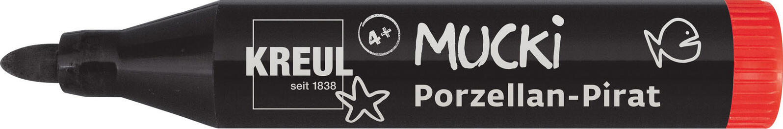 KREUL Pirat Porzellanstifte 2.0 - 5.0 mm Mehrfarbig