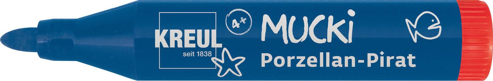 KREUL Pirat Porzellanstifte 2.0 - 5.0 mm Mehrfarbig
