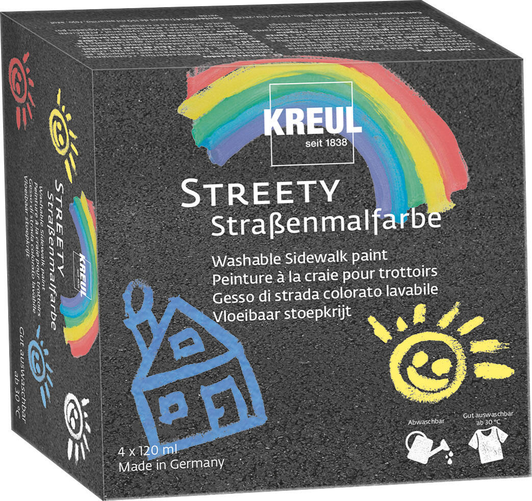 KREUL Straßenmalfarbe Mehrfarbig
