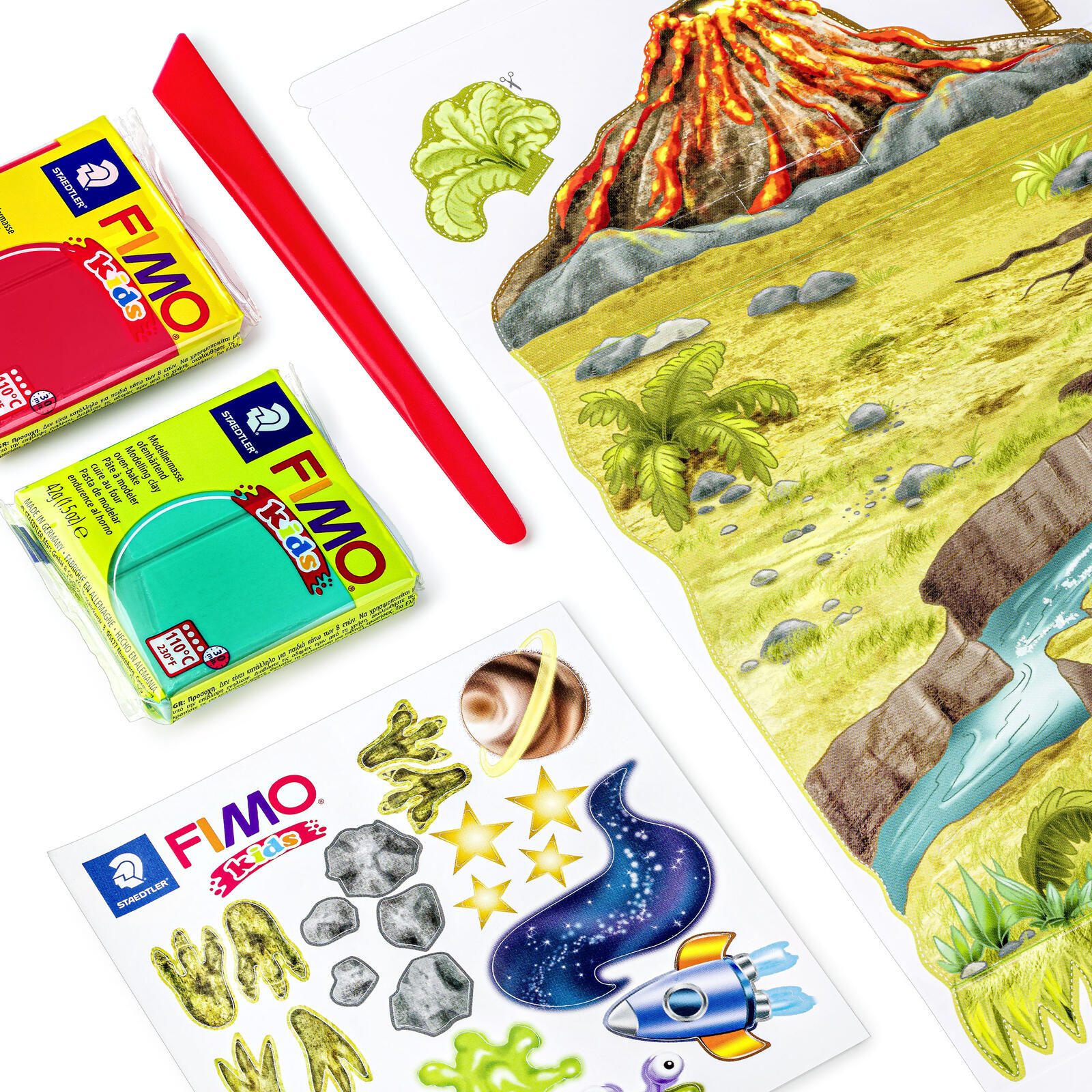 STAEDTLER Modelliermasse mehrfarbig