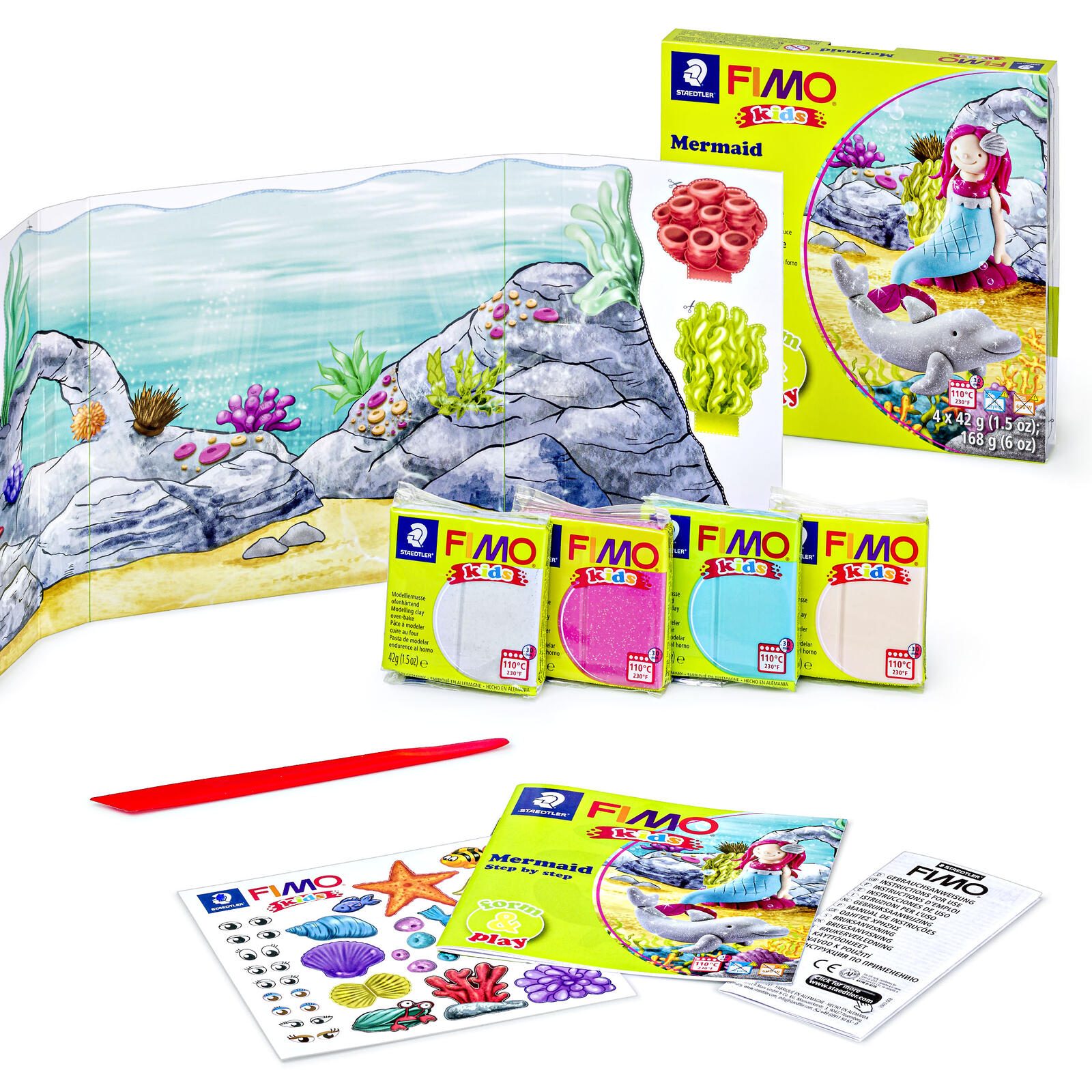 STAEDTLER Modelliermasse mehrfarbig