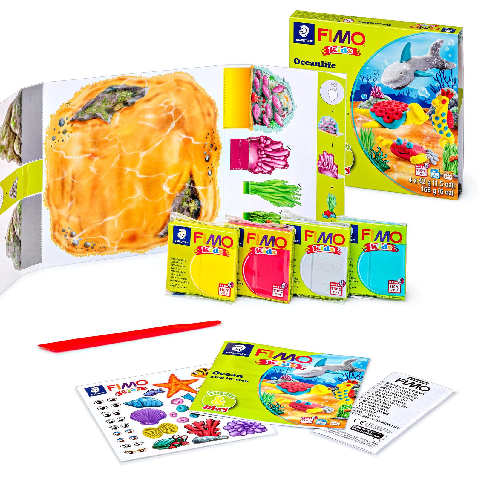 STAEDTLER Modelliermasse mehrfarbig