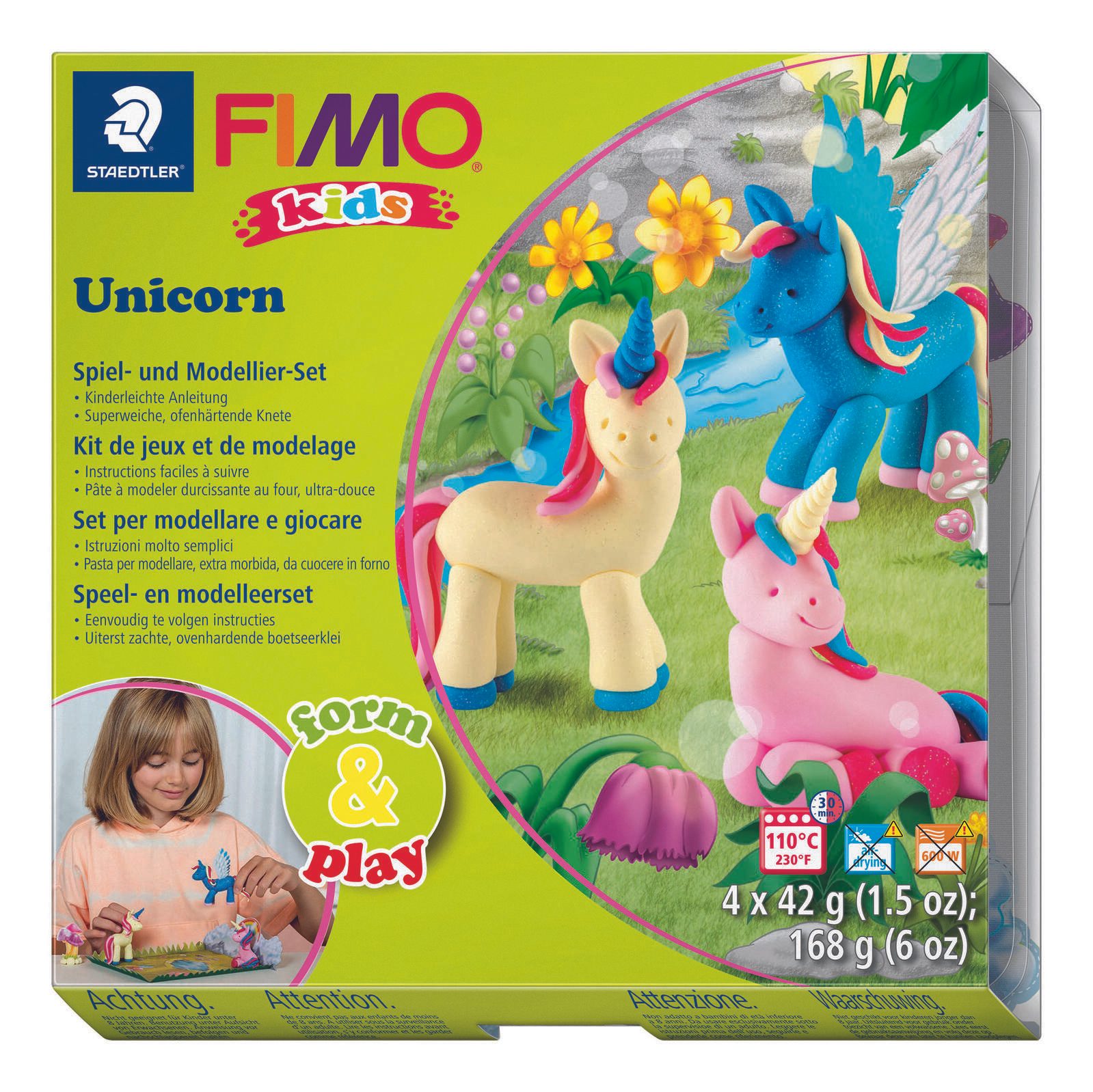 STAEDTLER Modelliermasse mehrfarbig