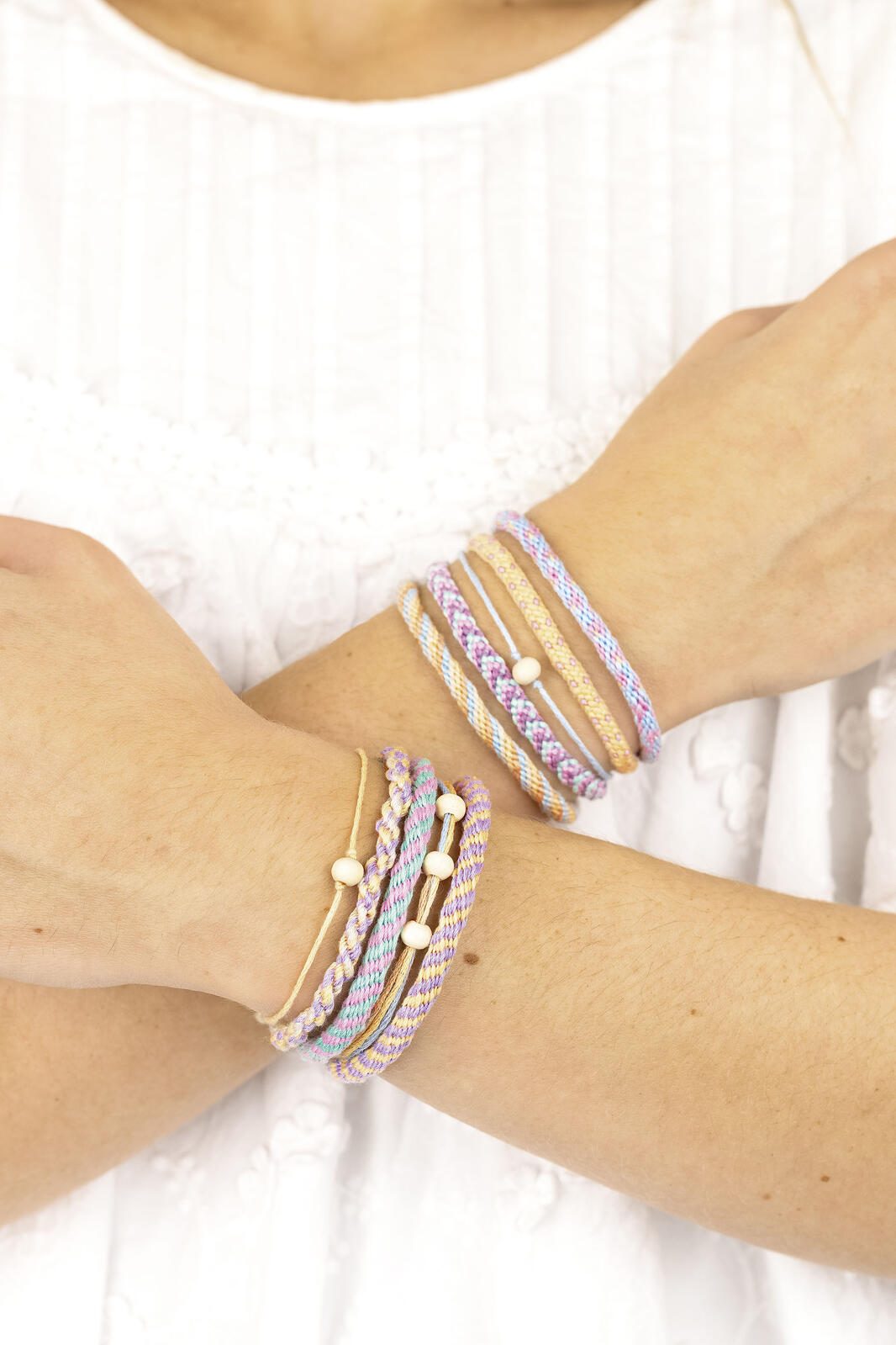 folia Schmuck-Basteln-Set mehrfarbig