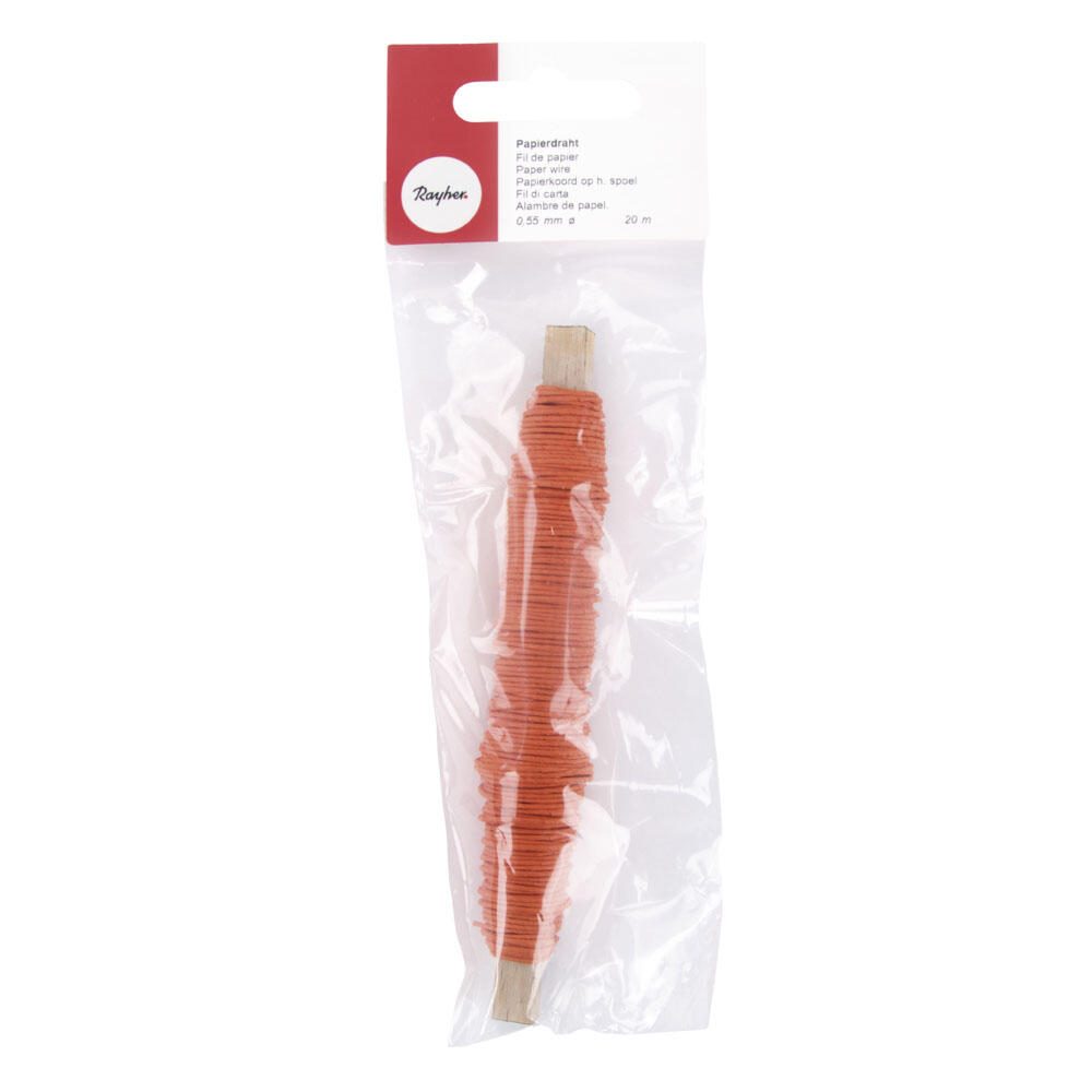 Rayher Basteldraht orange 0.55 mm x 20 m