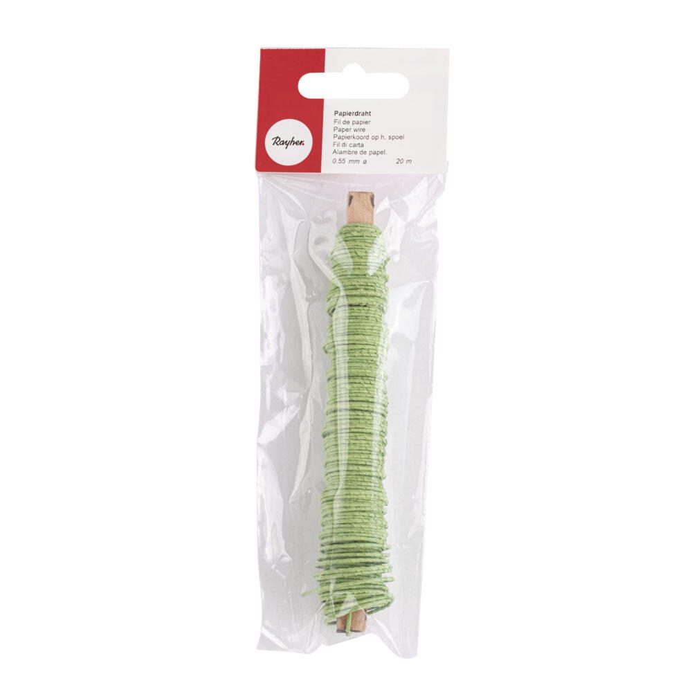 Rayher Basteldraht grün 0.55 mm x 20 m