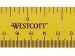 WESTCOTT Lineal 30 cm