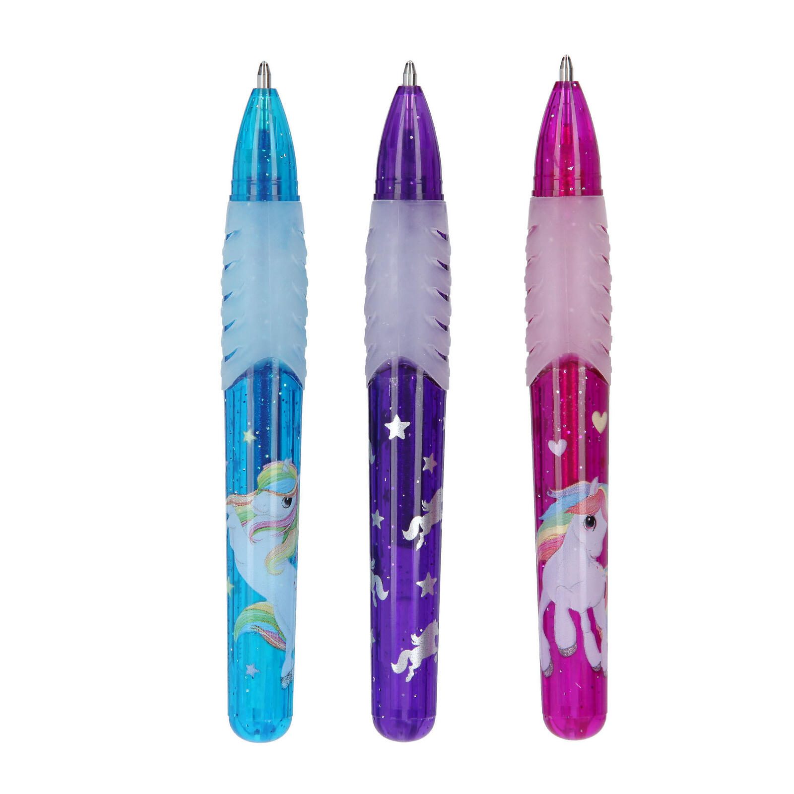 DEPESCHE TattooGlitzer Ylvi Gelschreiber-Set 1.0 - 2.0 mm, Schreibfarbe: Mehrfarbig