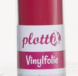 plottiX Vinylfolie permanent 31,50 cm x 1 m pink
