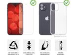 DISPLEX Panzerglas (10H, 2D) für Apple iPhone 12/12 Pro, Eco-Montagerahmen, kratzer-resistent