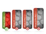 DISPLEX Panzerglas (10H, 2D) für Apple iPhone 13 mini, Eco-Montagerahmen, kratzer-resistent