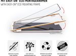 DISPLEX Panzerglas (10H) für Apple iPhone 14 Pro, Eco-Montagerahmen, Full Cover