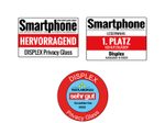 DISPLEX Privacy Panzerglas (10H) für Apple iPhone 13 Pro Max/14 Plus, Eco-Montagerahmen, Privacy Filter