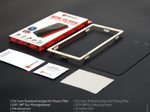 DISPLEX Privacy Panzerglas (10H) für Apple iPhone 13 Pro Max/14 Plus, Eco-Montagerahmen, Privacy Filter