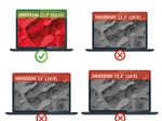 DISPLEX PRIVACY SAFE Magnetischer 2-Wege Blickschutzfilter für Laptop/ Notebook 13,3'' (16:10)