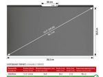 DISPLEX PRIVACY SAFE Magnetischer 2-Wege Blickschutzfilter für Laptop/ Notebook 13,3'' (16:10)