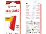 DISPLEX Panzerglas (10H, 2D) für Google Pixel 7, Eco-Montagerahmen, kratzer-resistent