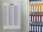 DURABLE Schlüsselkasten   mit 54 Zylinderschloss alu, schwarz