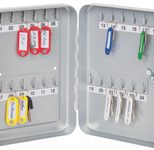 WEDO Schlüsselkasten   mit 24 Sicherheitsschloss silber