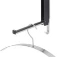 blomus Wandgarderobe Lanca schwarz 2,0 x 25,5 cm 1 Haken