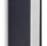 blomus Wandgarderobe Lanca schwarz 2,0 x 25,5 cm 1 Haken