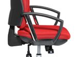 Bürostuhl Unni SY Deluxe rot, Gestell chrom