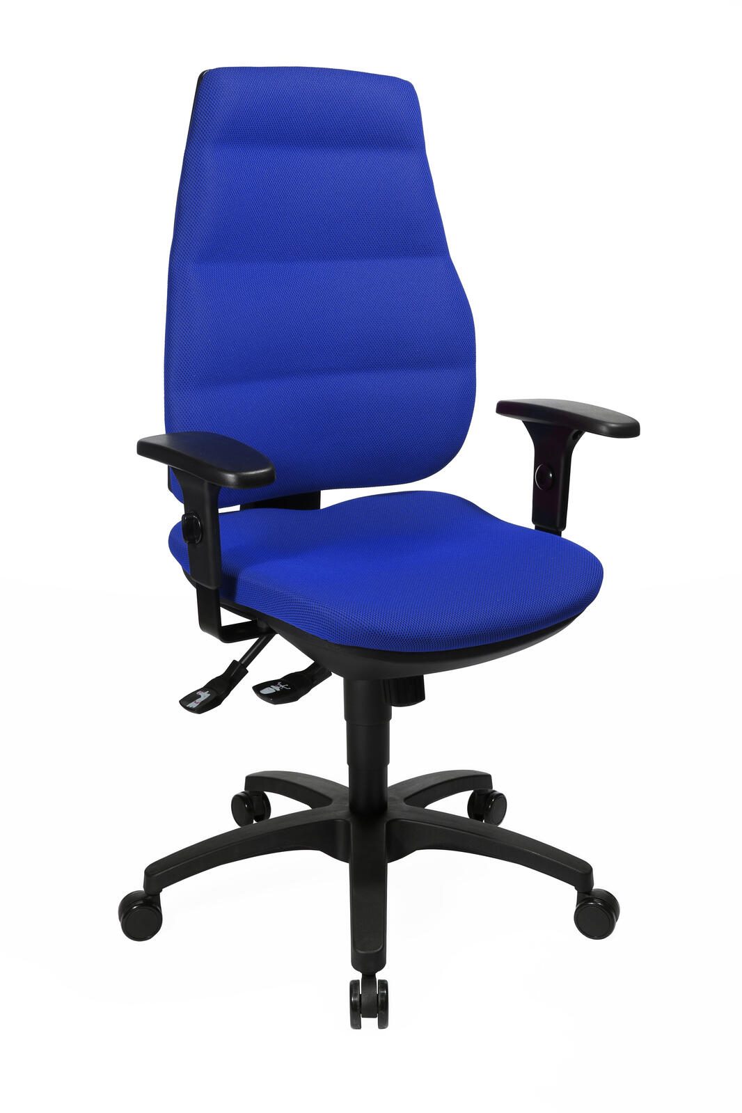 Bürostuhl Unni SY blau, Gestell schwarz