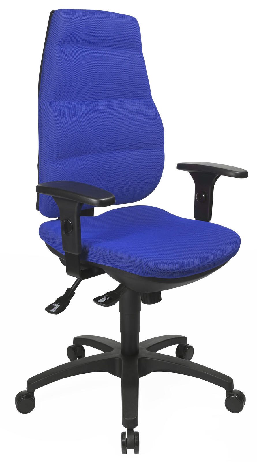 Bürostuhl Unni SY blau, Gestell schwarz