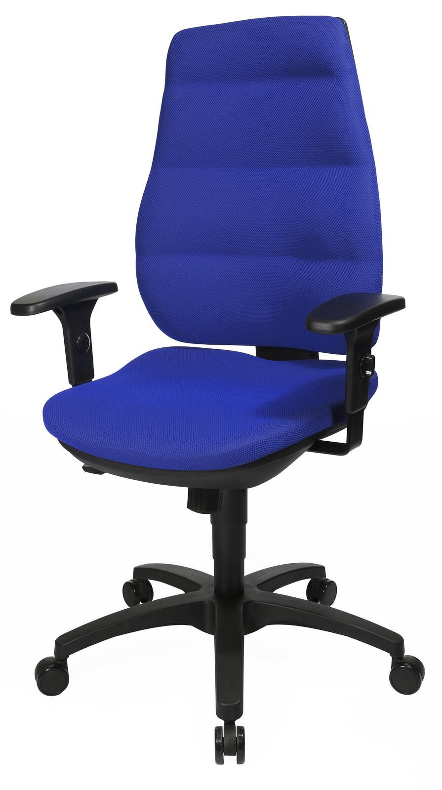 Bürostuhl Unni SY blau, Gestell schwarz