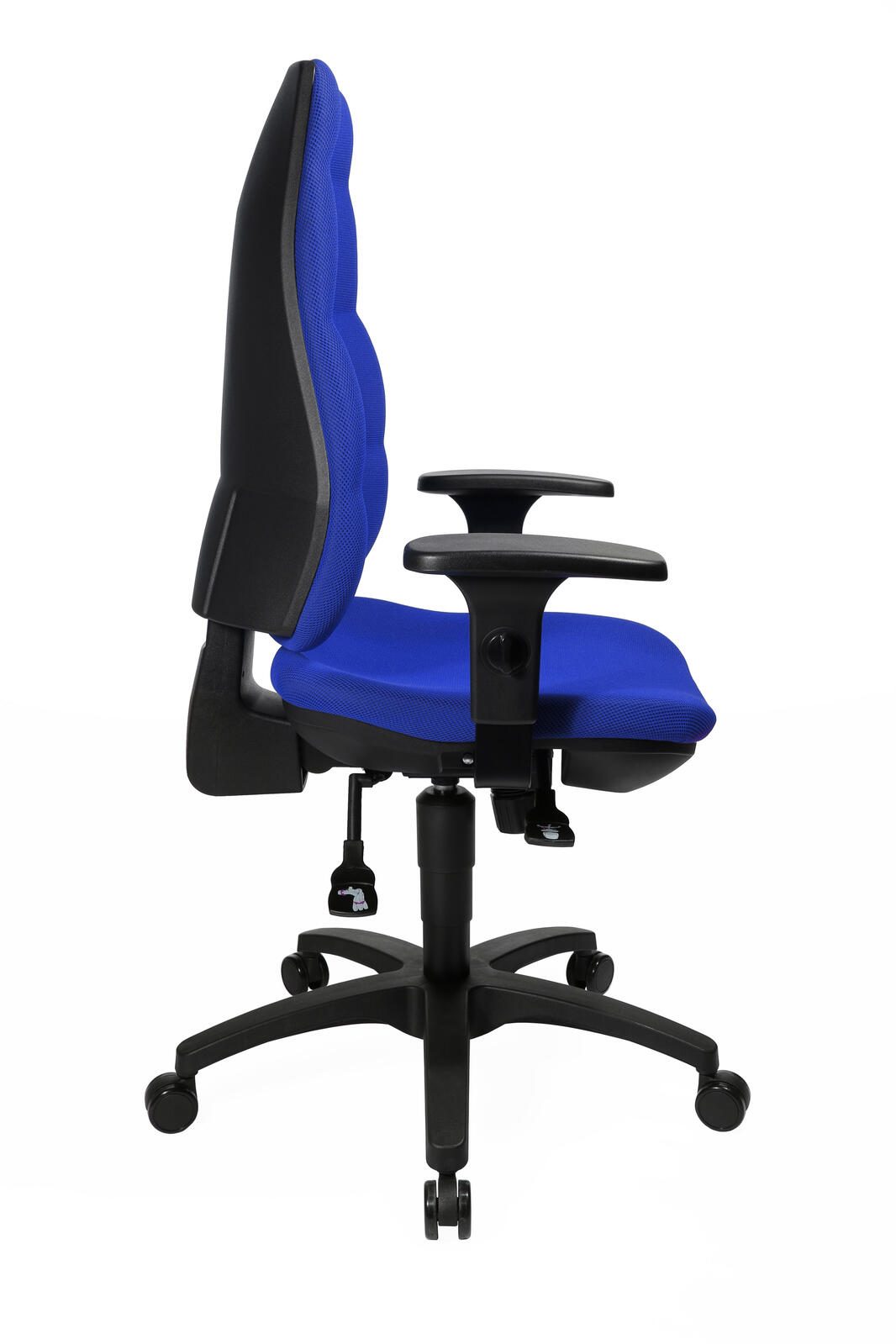 Bürostuhl Unni SY blau, Gestell schwarz
