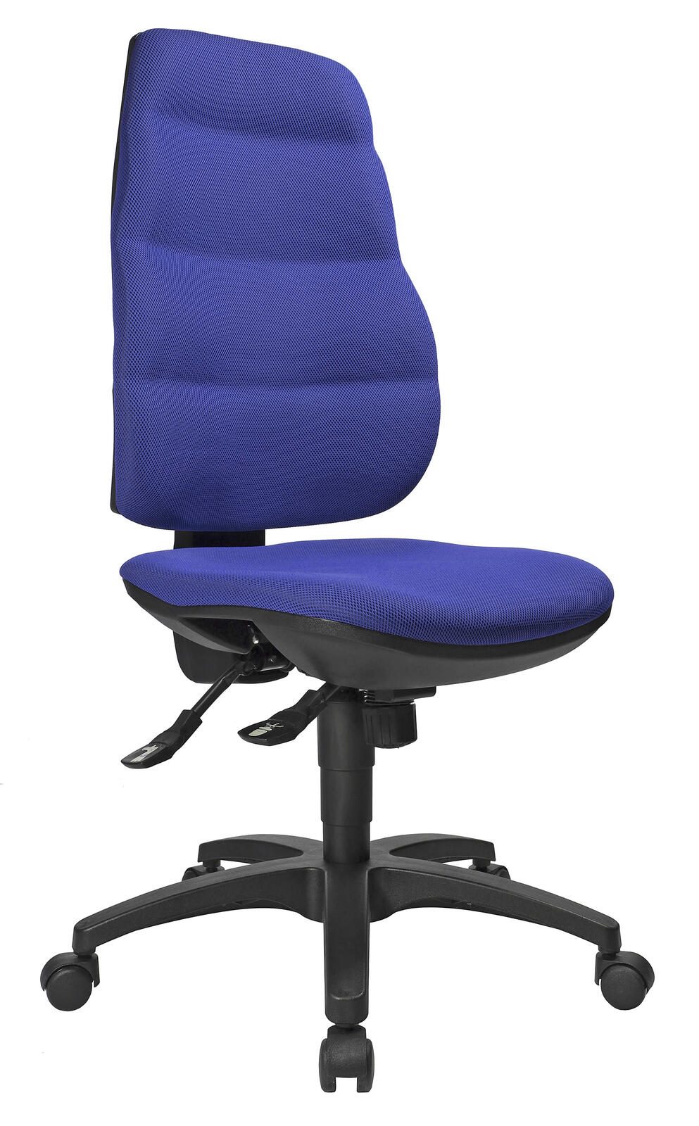 Bürostuhl Unni SY blau, Gestell schwarz