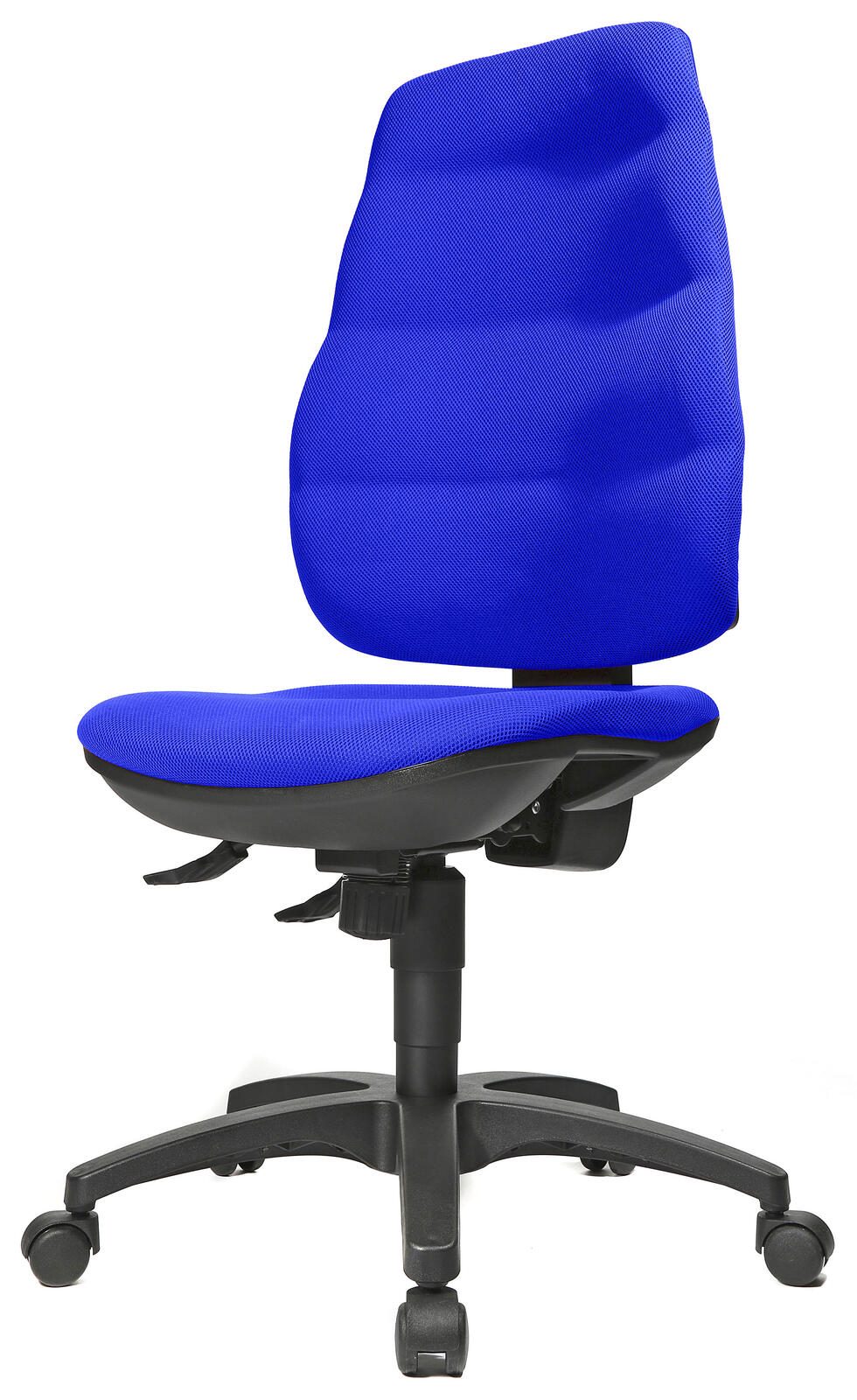 Bürostuhl Unni SY blau, Gestell schwarz