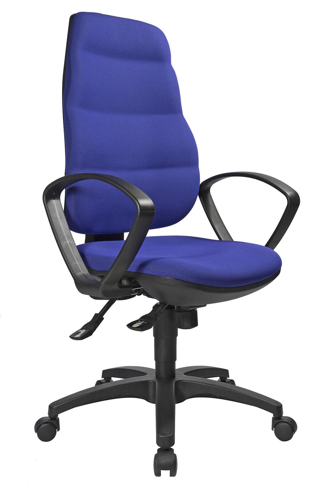Bürostuhl Unni SY blau, Gestell schwarz